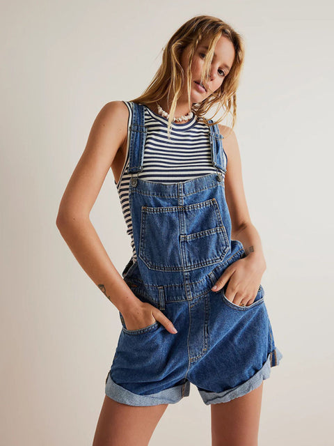 Loose Multi-Pocket Overalls Jeans! 👖