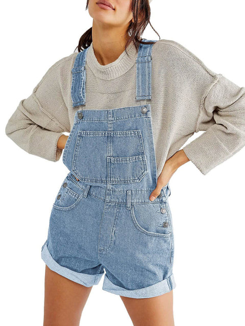 Loose Multi-Pocket Overalls Jeans! 👖