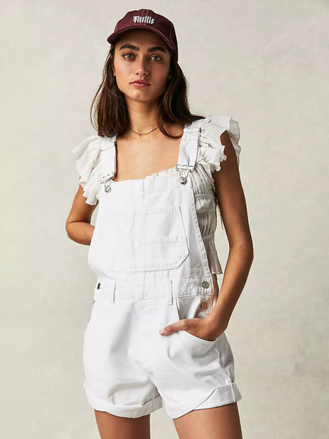 Loose Multi-Pocket Overalls Jeans! 👖
